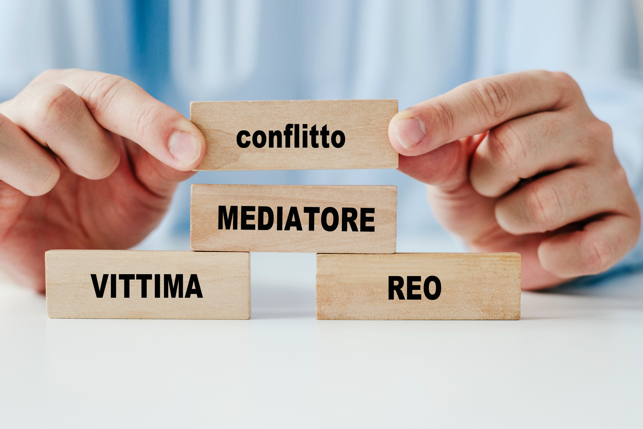 immagine rappresentativa del conflitto fra reo e vittima mediata da giustizia penale